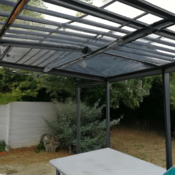 Aménagement de pergola avec fermeture loggia en PVC Fourmies